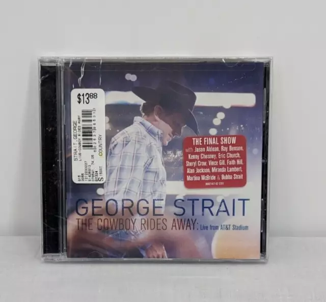 George Strait CD The Cowboy Rides Away: Live from AT&T Stadium 2014