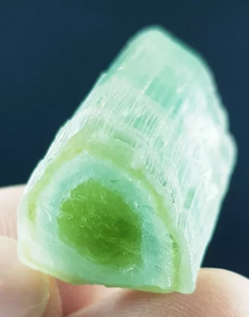 Fantastic 95.65 ct Natural Terminated Green 💚 Color Afghani Tourmaline crystal