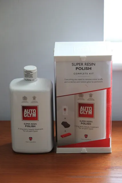 Autoglym Super Resin Polish Complete Kit And Super Resin Polish 1L | Tracked 24