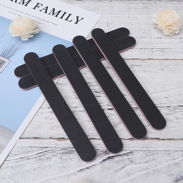 6 pz/set buffer professionale lavabile file unghie su due lati