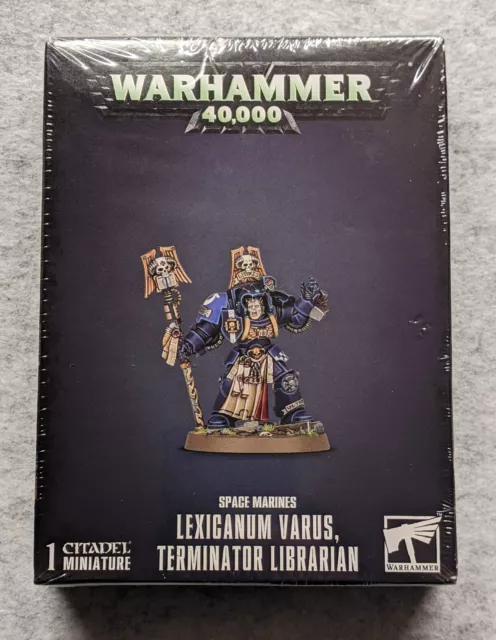 Warhammer 40k Space Marines Lexicanum Varus Terminator Librarian MISB - SEE NOTE