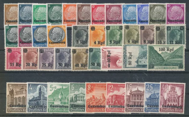 Luxemburg: Nr 1-41 postfrisch (Komplette Sammlung)