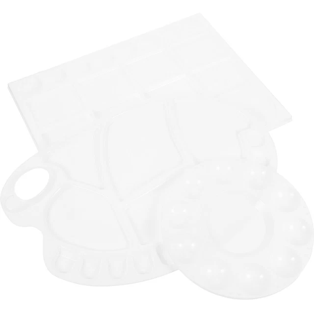 3 Pcs Farbkasten Aus Kunststoff Palette Werkzeugablagen Verdicken