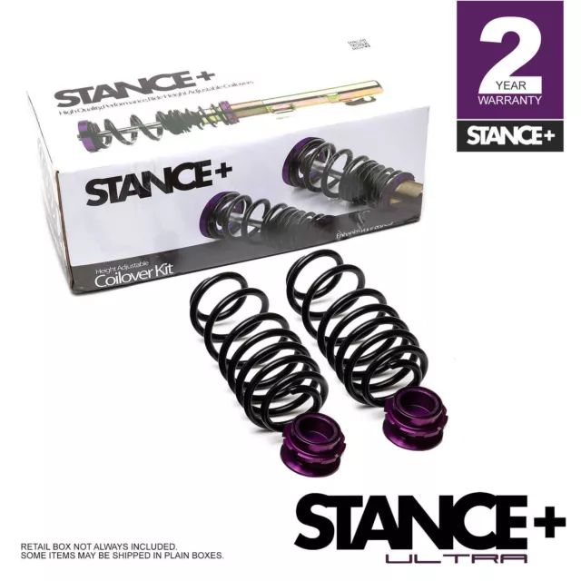 Stance+ Height Adjustable Rear Springs Audi S3 8P1 2.0TFSi Hatchback 2003-2013