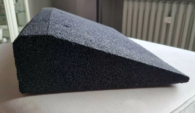 Bordsteinkanten-Rampe Auffahrrampe Türschwellenrampe LxTxH cm 50 x 25 x 8=hinten