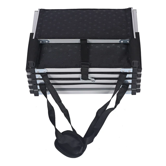 Haustiertreppe klappbar Hundetreppe 6 Stufen Einstiegshilfe 68kg Auto Hunderampe 7