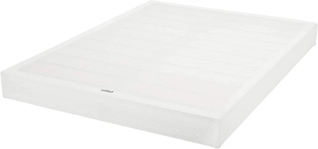 AMAZON BASICS SMART Box Spring Bed Base 7-in Height Mattress King Size ...