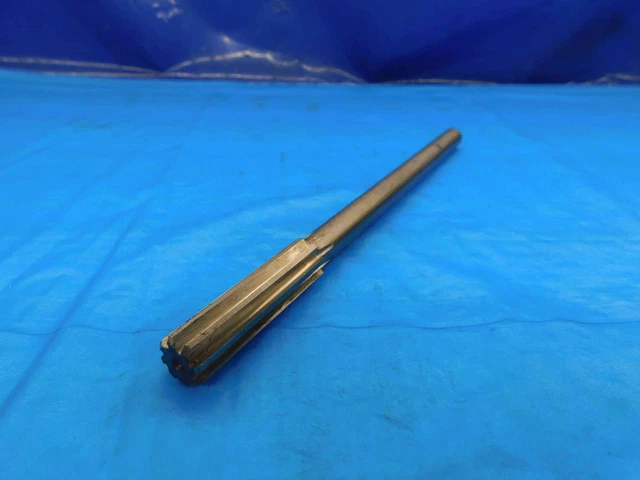 YANKEE 0.547 OD HSS REAMER 8 FL .547 .5470 35/64 .5625 -.0155 UNDERSIZE 14 mm
