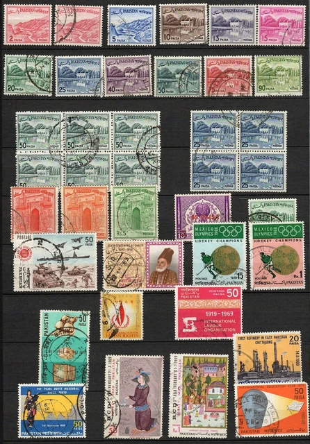 Pakistan Collection Lot Of Many Old Stamps -Cag 160123