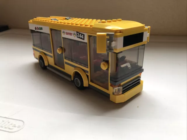 LEGO CITY CORNER (7641) Bus Only - Yellow - Great for Custom Builds MOC's) $14.00 - PicClick