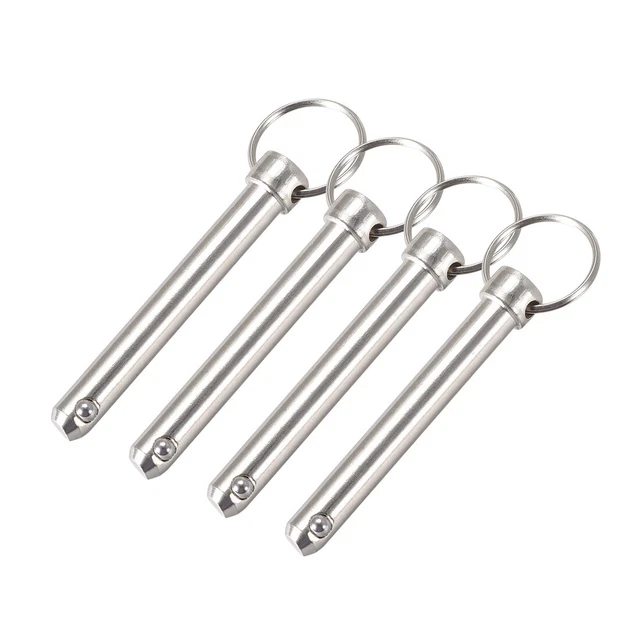 Liberación Rápida Pasador 10mmx70mm Hardware Marino para Superior Bisagra 4pcs