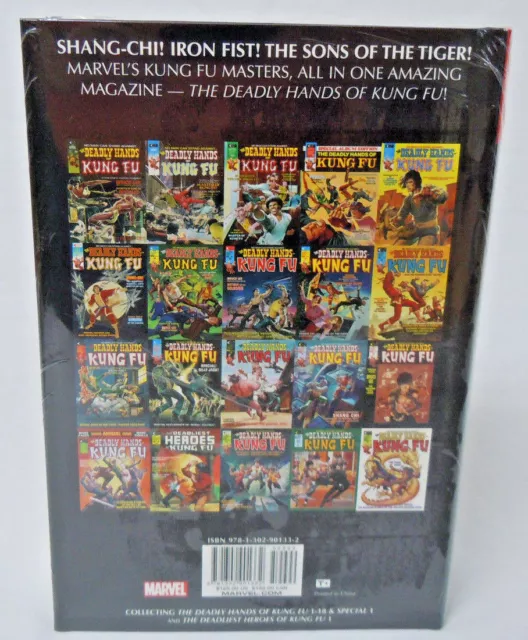 Deadly Hands of Kung Fu Marvel Omnibus Vol 1 DELLOTTO HC Hard Cover New Sealed 2