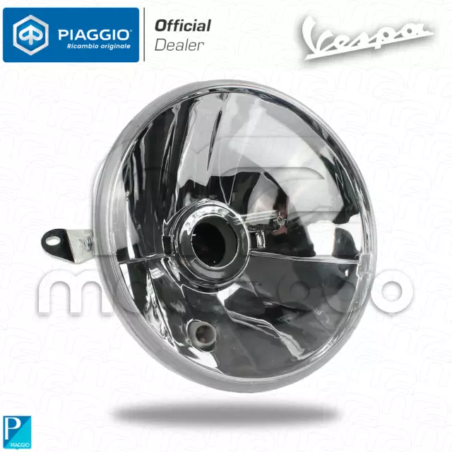 Faro Fanale Anteriore Alogeno Originale Piaggio Vespa Px E Pxe 125 150 200 Fd