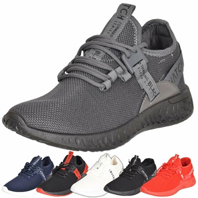 Sneaker uomo lacci tomaia in mesh traspirante Trail Runners suola spessa ceaze 