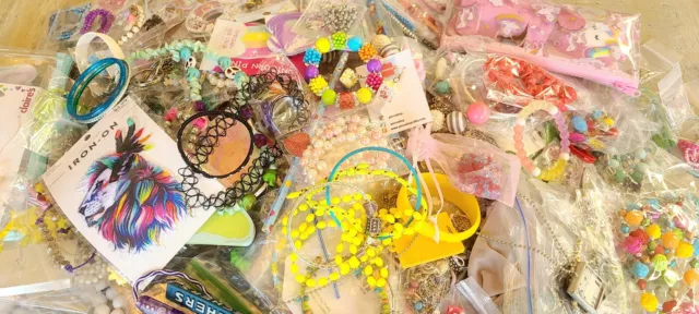 Childrens Kids Jewelry Lot Mixed Items