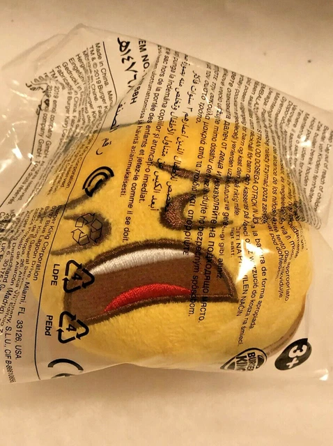 BURGER KING KIDS Meal CRY FACE EMOJI PLUSH MIP 7 19 PicClick