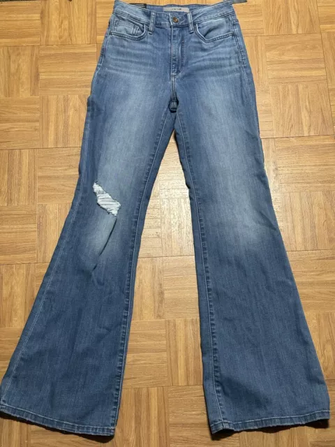 Joes Jeans Blue Flawless High Rise Flare Jeans Size 25