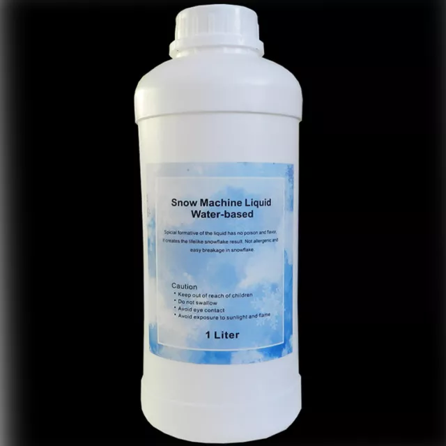 1L High Grade Snow Machine Fluid Liquid Foam Juice For Standard Snow Machine