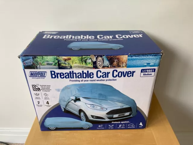 Quality Branded Maypole Breathable Car Cover - Medium