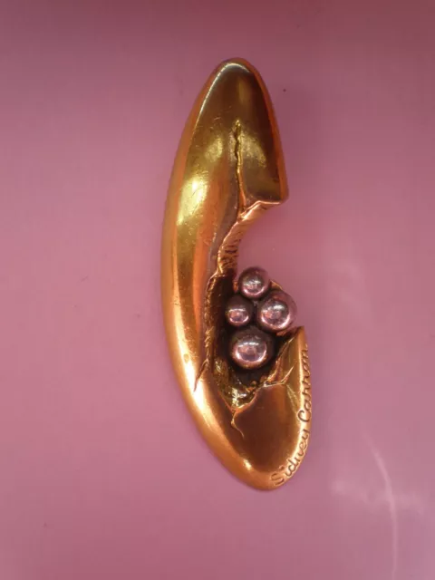 Sidney Carron Pendentif Signe Vintage  Annees 1990