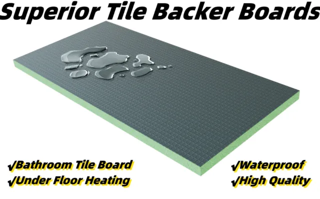 1250x600Tile Backer Boards 6/10/12/25/40mm Insulation Heating Underfloor Heating 3