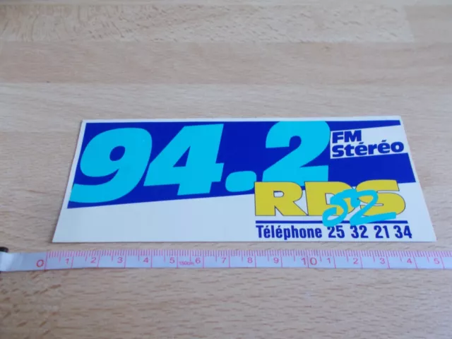 Sticker Radio RDS 52