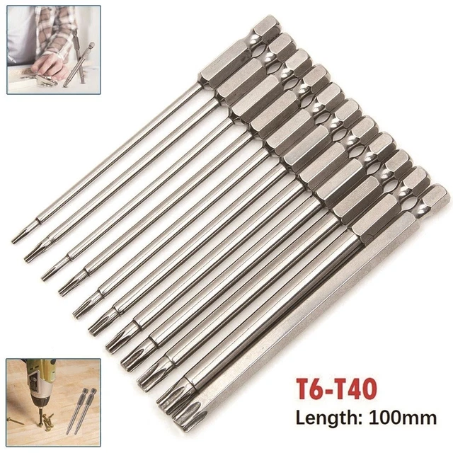 Traitement thermique spécial solide pour tournevis de haute qualité Bit Torx t