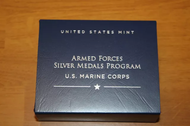 2023 US Armed Forces U.S. Marine Corps Silver Medal 1 oz