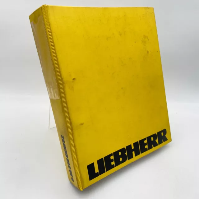++ Liebherr / Zweiwegebagger A 902 ZW / Ersatzteilliste / techn. Daten / 1994 ++
