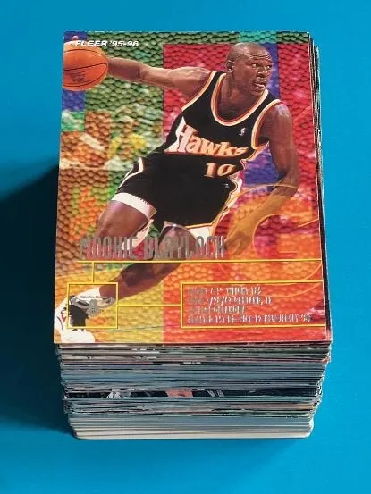 NBA BASKET 1995 96 FLEER 152 cards all different pallacanestro basketball O'Neal