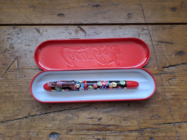 COCA-COLA STYPEN FOUNTAIN Pen 1996 Tin Coke £10.00 - PicClick UK
