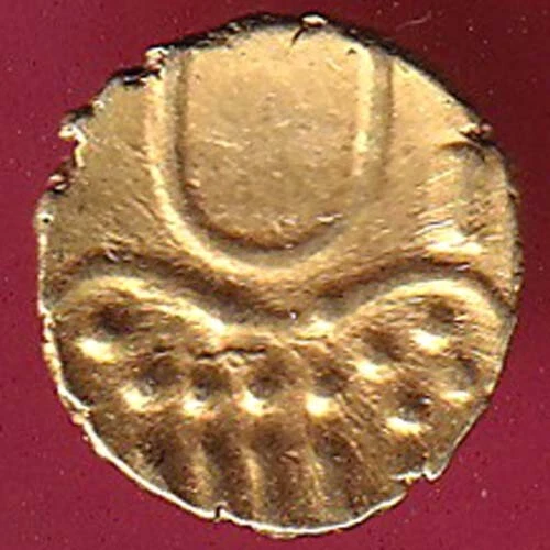Ancient South India Gold Fanam Rare Coin #Se39