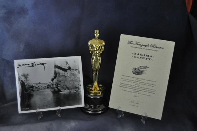 Yakima Canutt Signed autographed vintage Certified 10X8 Photo + COA
