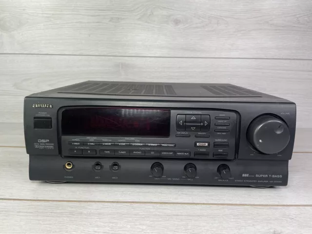 Aiwa MX-Z9100M stereo integrated amplifier Untested