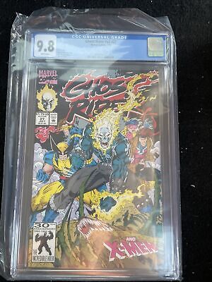 Ghost Rider v2 #27 CGC 9.8 HIGH GRADE Marvel Comic KEY X-Men Crossover Jim Lee