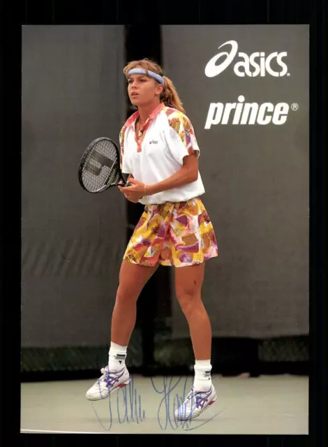 Sabine Hack  Autogrammkarte Original Signiert Tennis + A 201254