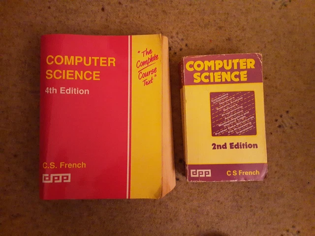 Computer Science 2nd & 4th Edition Books