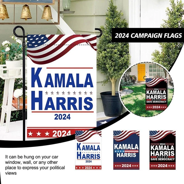 KAMALA HARRIS 2024 Garden Flags Kamala Harris 2024 Flags! President