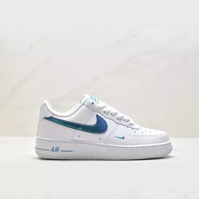 Scarpe Sportive AIR FORCE 1 '07 Bassa Bianco/Blu Scarpe Da Ginnastica