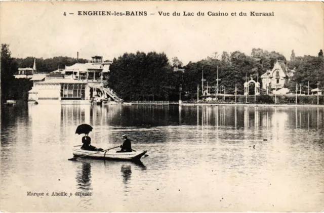 CPA Enghien les Bains Vue du Lac du Casino FRANCE (1333029)
