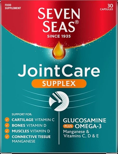 Setaven Plus SEVEN SEAS JOINTCARE Supplex Plus Omega-3 30 Capsules - NEW UK £8.99 ...