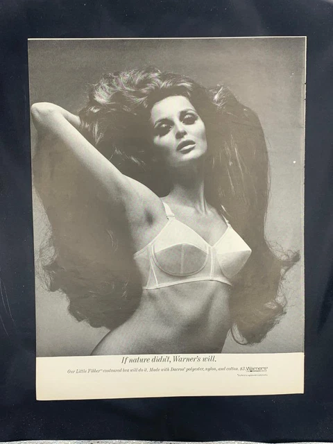 Magazine Ad*- 1968 - Warner's Bras