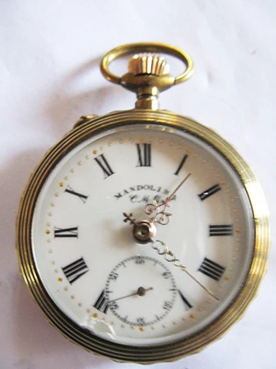 Montre à Gousset Quartz - Lot N°19 - Occasion - Pièce Vintage Ou De Collection