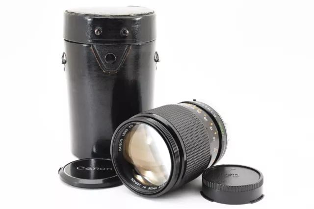 🌸 MINT mit Gehäuse 🌸 Canon FD 135mm f/2.5 SC SC MF Teleobjektiv Japan...