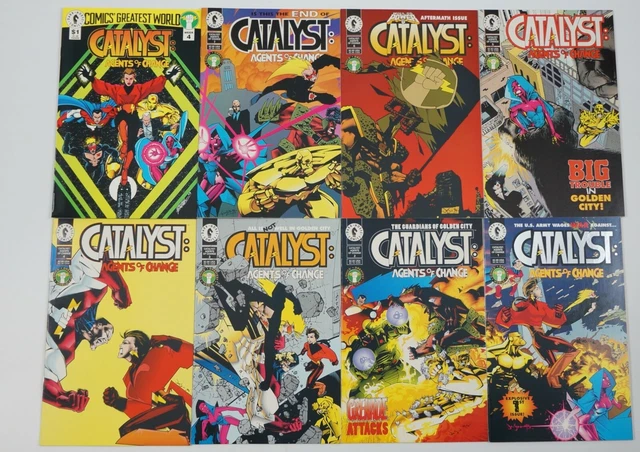 Catalyst #1-7 VF/NM complete series + comics' greatest world one-shot dark horse