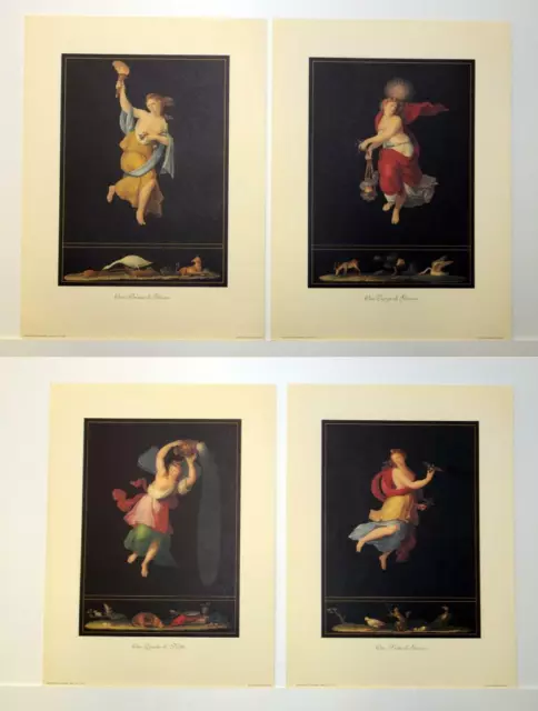 Allegories of the Hours of the Day and Night reproduction prints