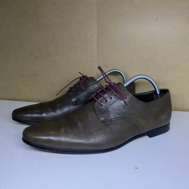 Paul Smith Brown Leather Brogues Shoes Size UK 7 EU 41 Mens Lace Up Formal Smart