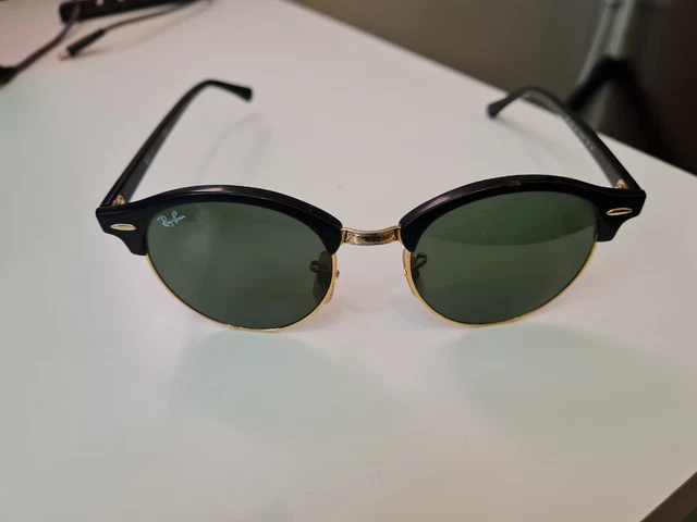 Ray-Ban CLUBROUND RB 4246 Occhiali da sole unisex neri