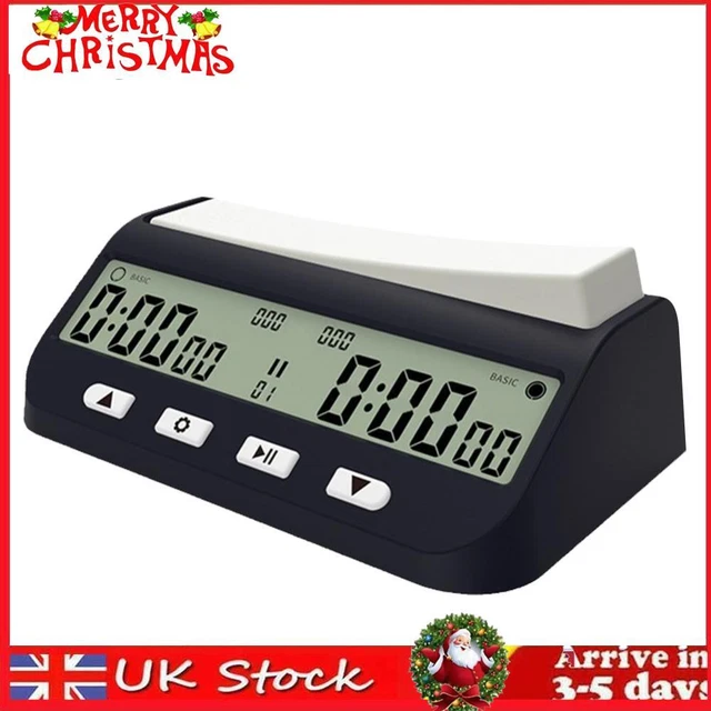 CHESS CLOCK PORTABLE Digital Chess Clock for Chess Game I-GO and ...