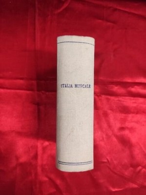 1922 Vari volumi rilegati  Ausonia Italia musicale moderna 